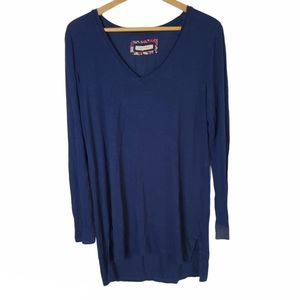 Anthropologie Blue Long Shirt - Women’s Size Medium